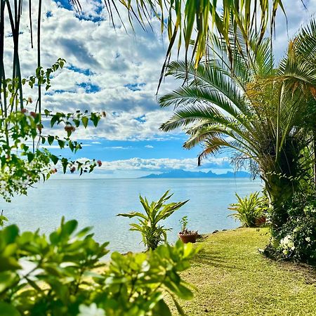 O'Coco Bungalow- Breathtaking Waterfront Views, Endless Memories Paea Exterior foto