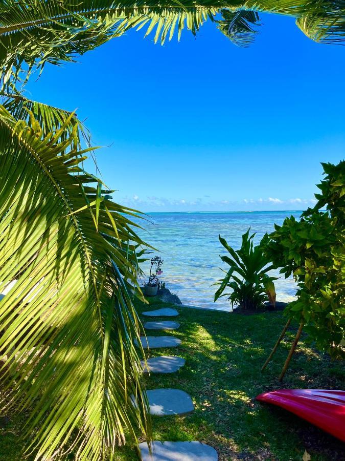 O'Coco Bungalow- Breathtaking Waterfront Views, Endless Memories Paea Exterior foto