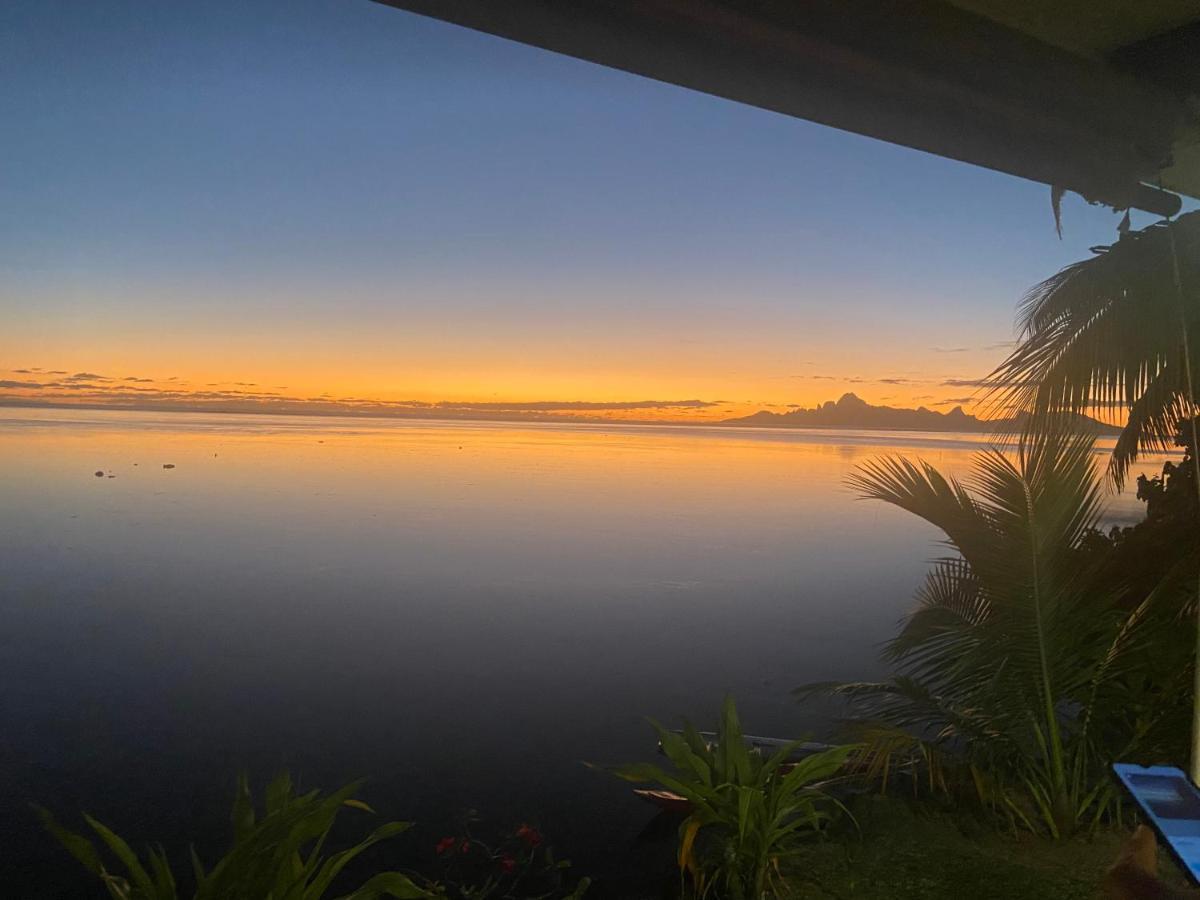 O'Coco Bungalow- Breathtaking Waterfront Views, Endless Memories Paea Exterior foto