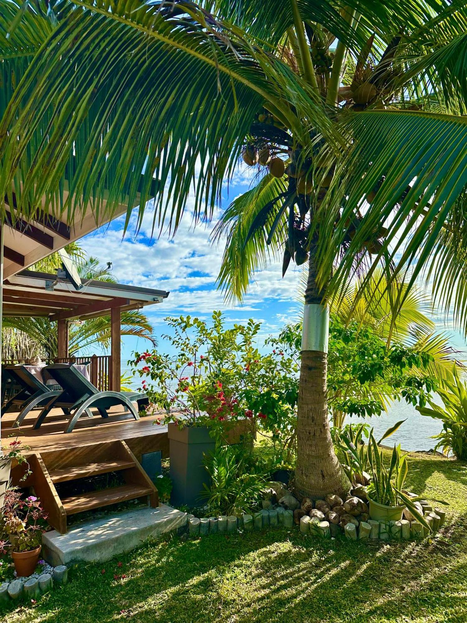 O'Coco Bungalow- Breathtaking Waterfront Views, Endless Memories Paea Exterior foto