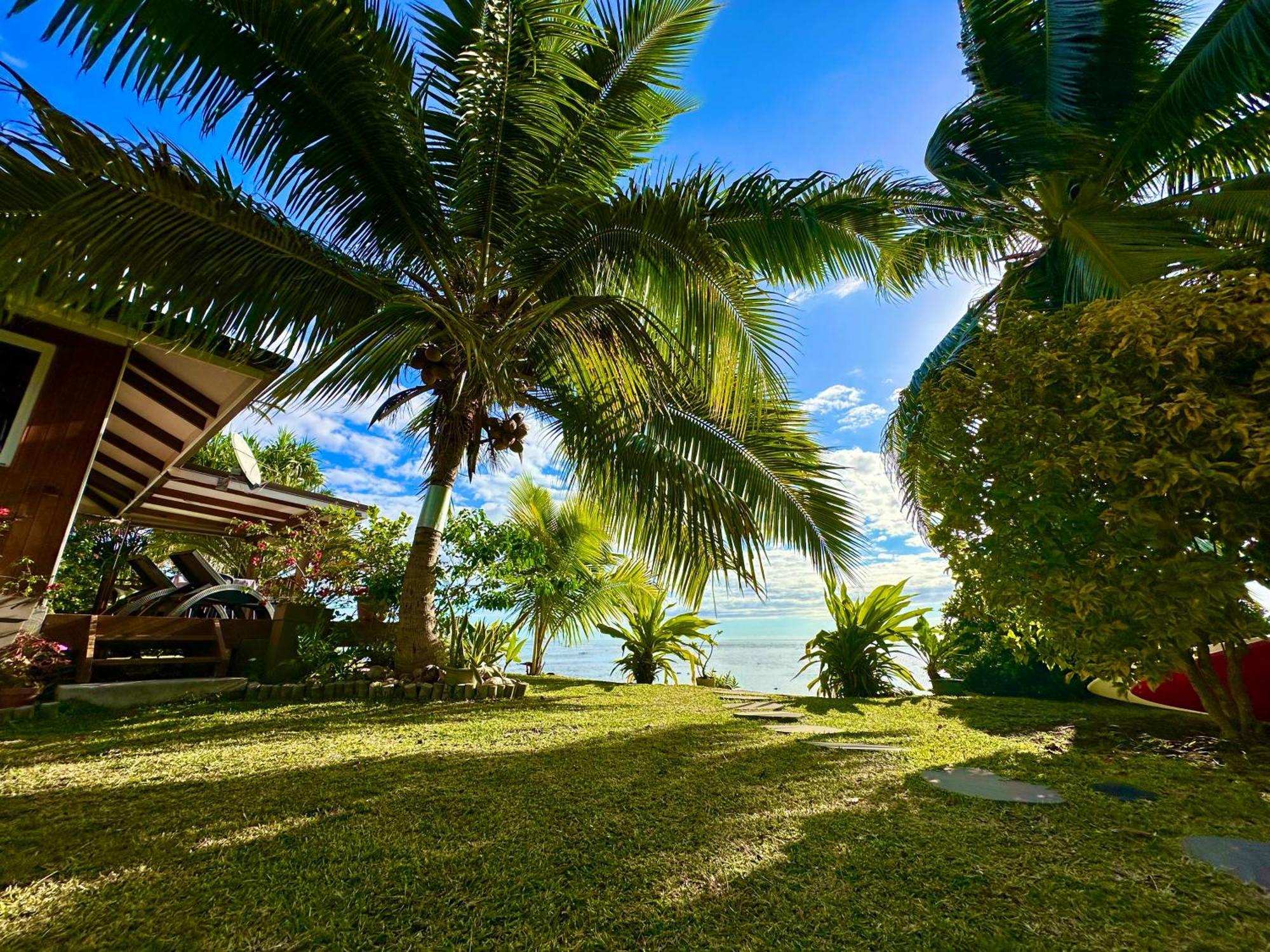 O'Coco Bungalow- Breathtaking Waterfront Views, Endless Memories Paea Exterior foto
